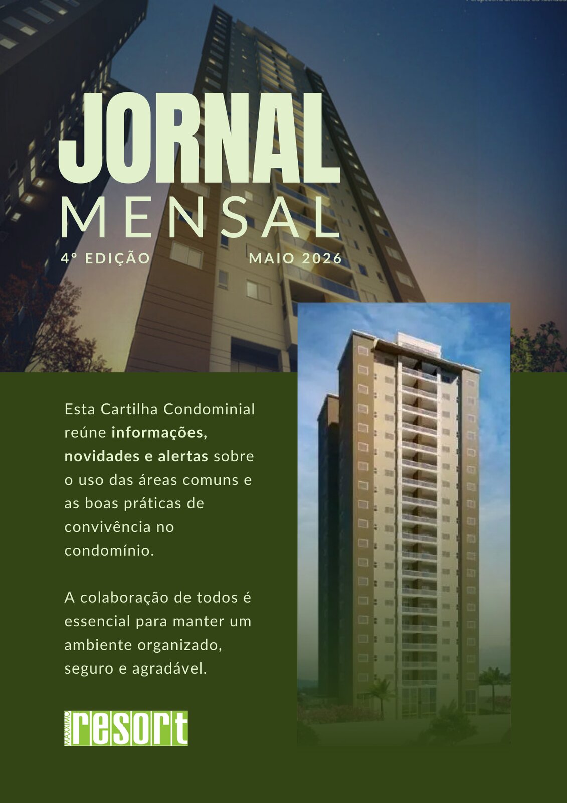 Máxximo Resort — Jornal Condominial